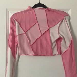 Color block top